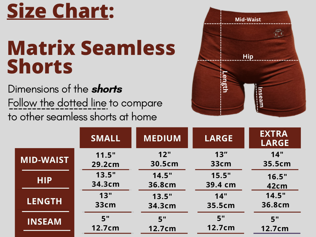 Matrix Seamless Shorts- Storm