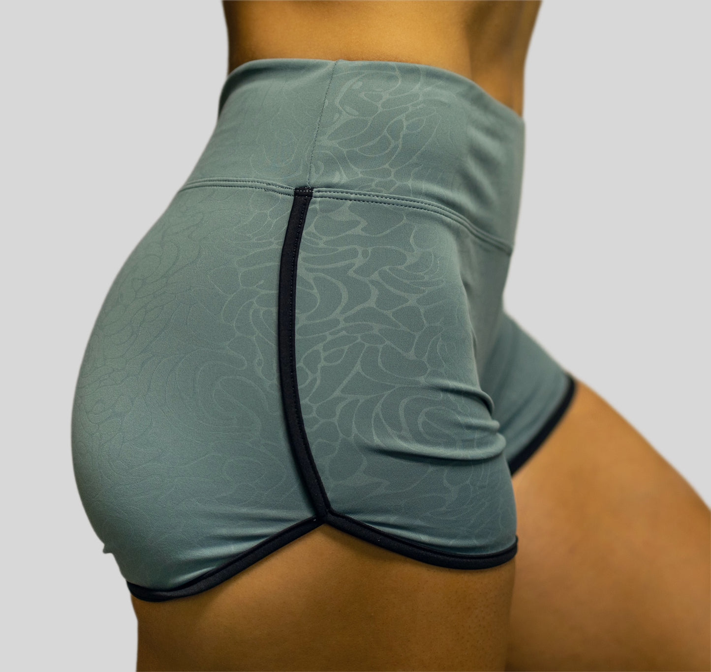 Varsity Shorts- Sea Foam