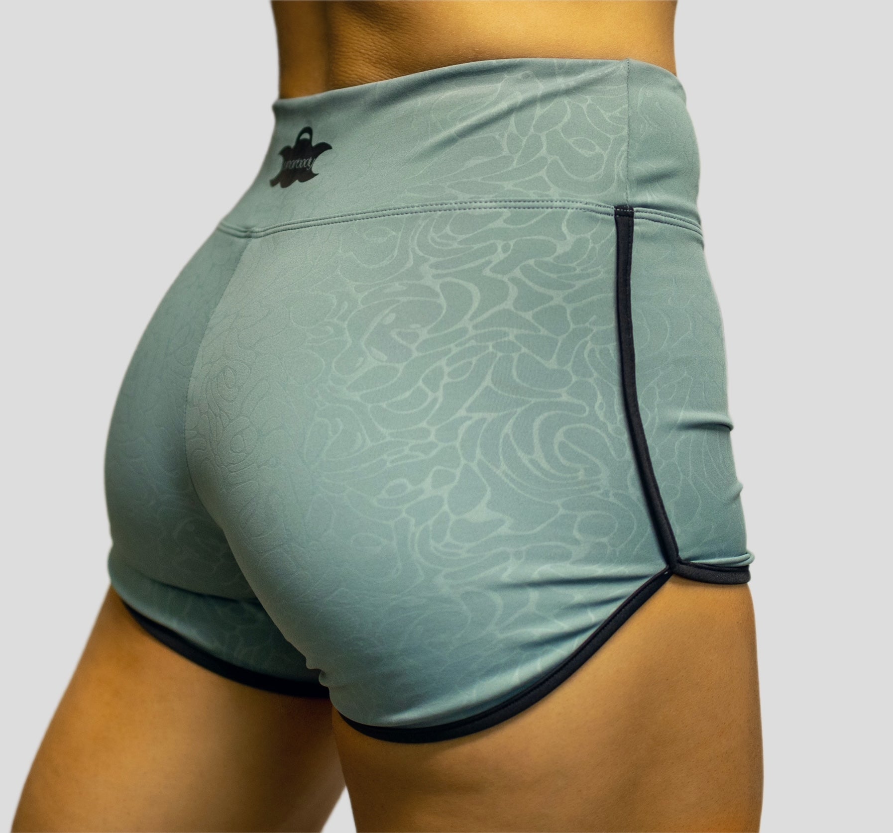 Varsity Shorts- Sea Foam