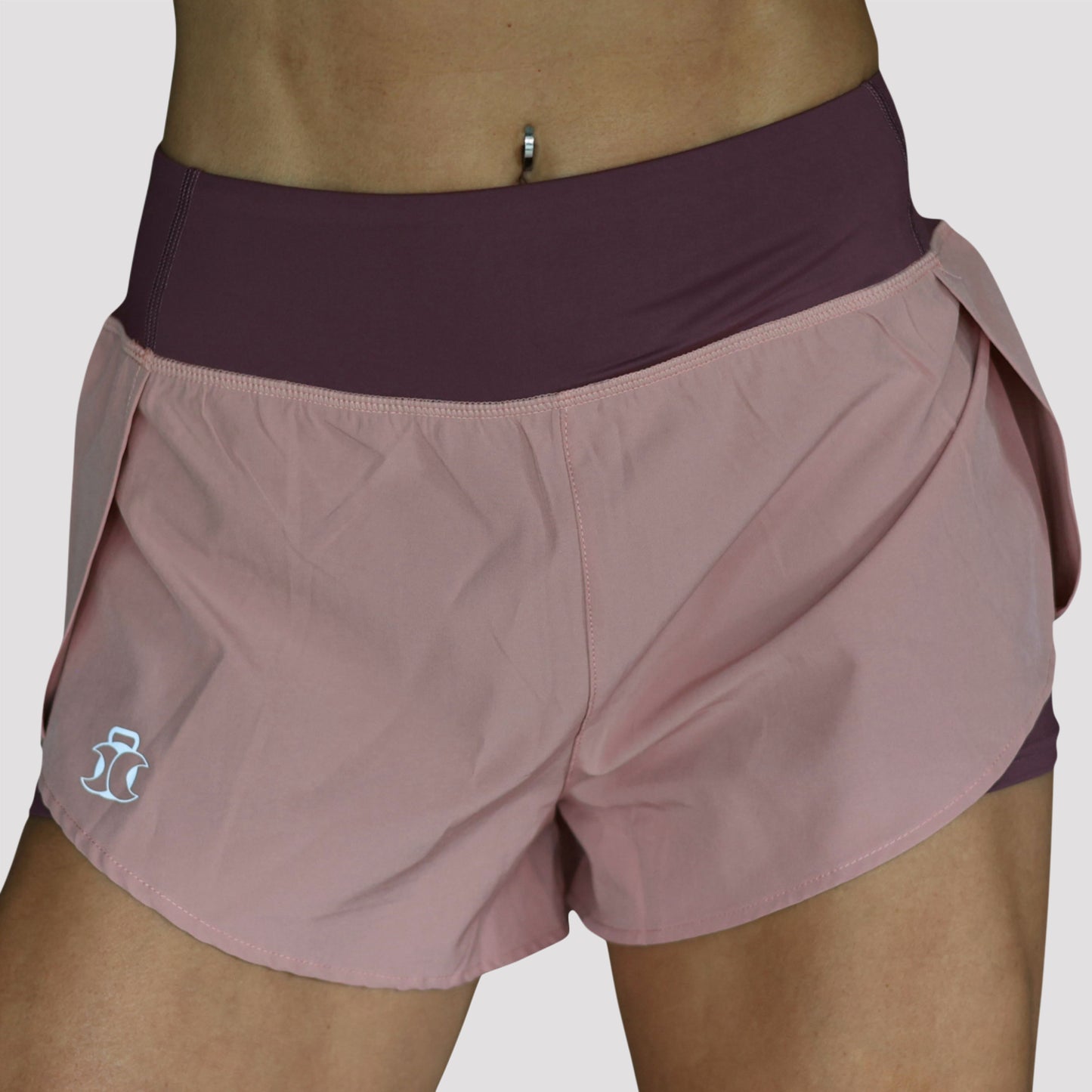 Flex 2-in-1 Shorts, Plum Rose