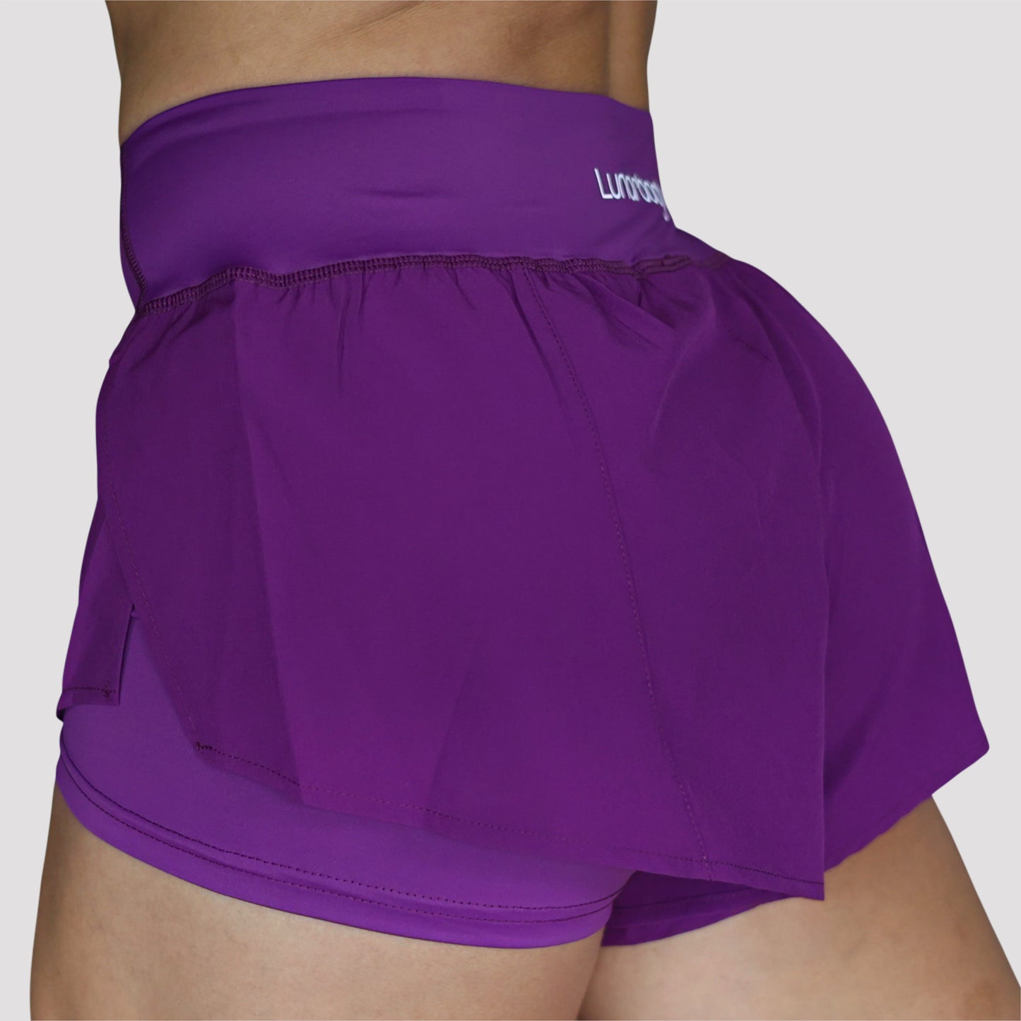 Flex 2-in-1 Shorts, Purple