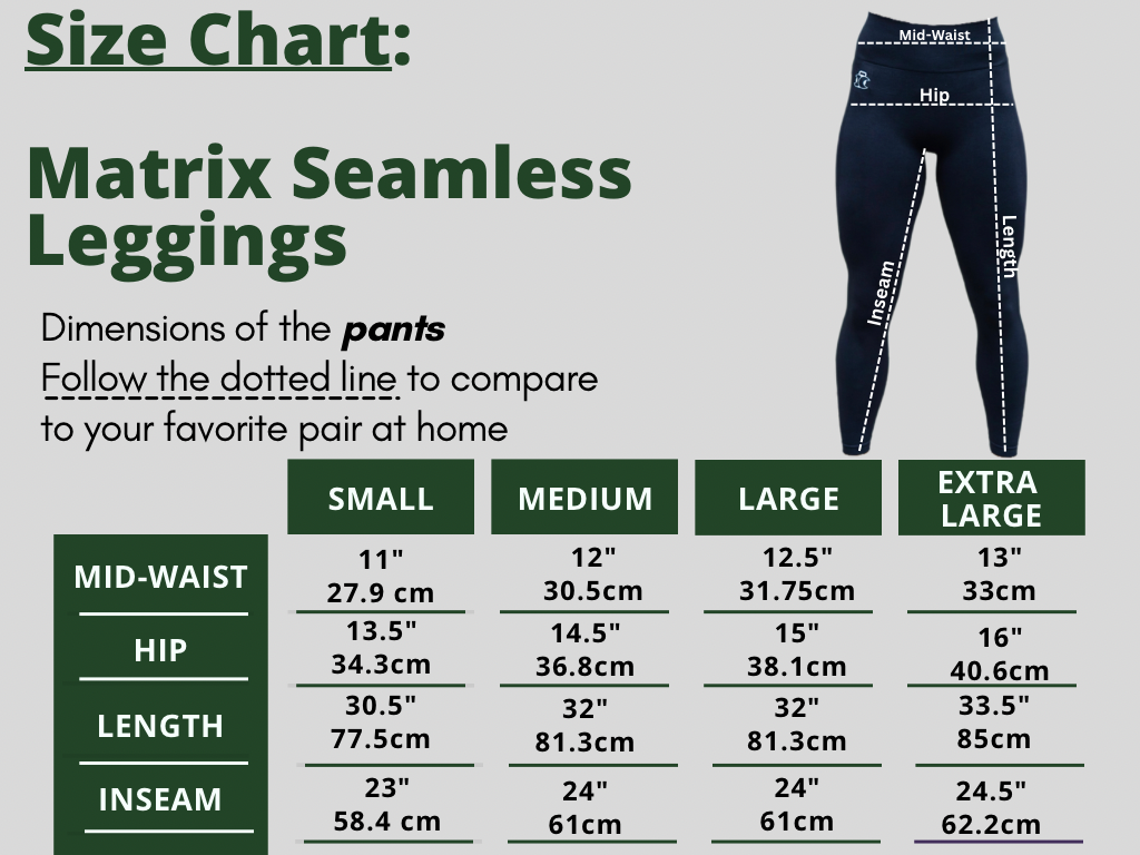 Matrix Seamless Leggings- Storm