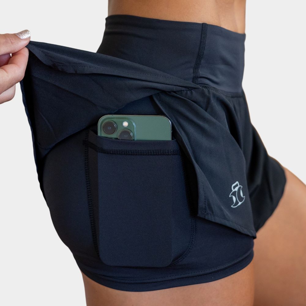 Flex 2-in-1 Shorts, Black