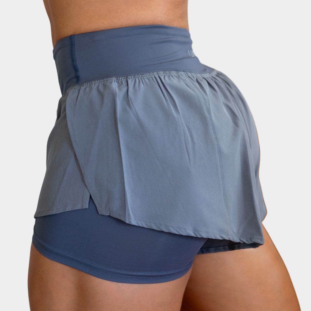 Flex 2-in-1 Shorts, Grey