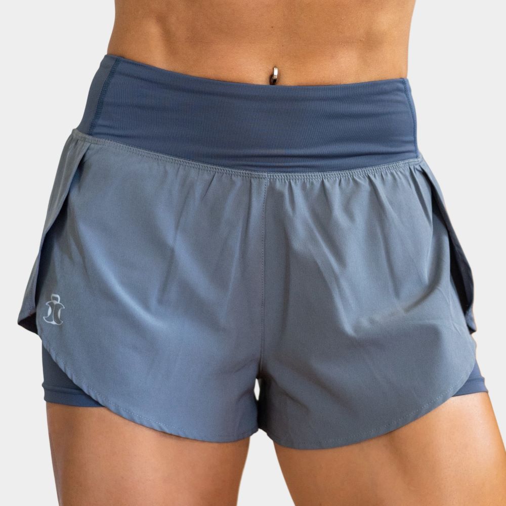 Flex 2-in-1 Shorts, Grey