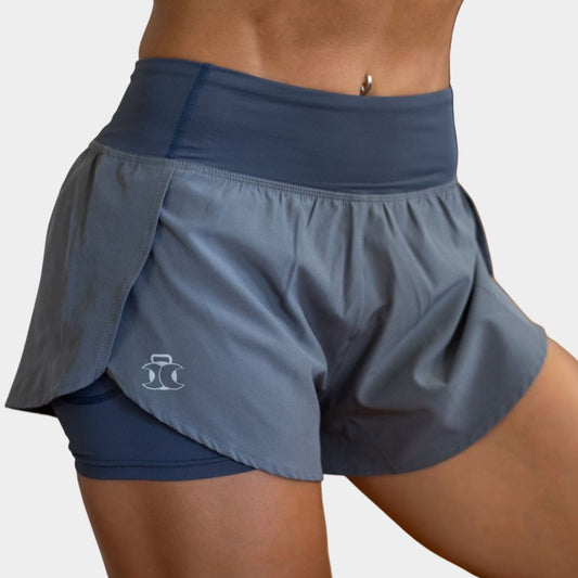 Flex 2-in-1 Shorts, Grey